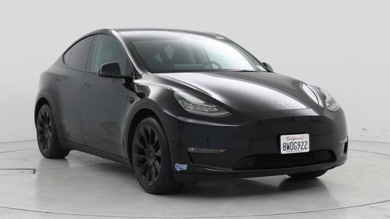 TESLA MODEL Y 2021 5YJYGAEE2MF159408 image